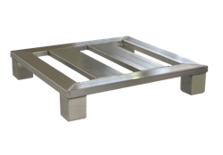 Aluminiumspall H 600x800x150 mm