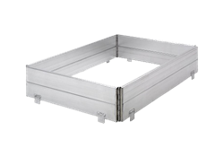 Aluminium pallkarm 1200x800x200 mm