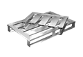 Aluminiumspall M 1200x800x150 mm