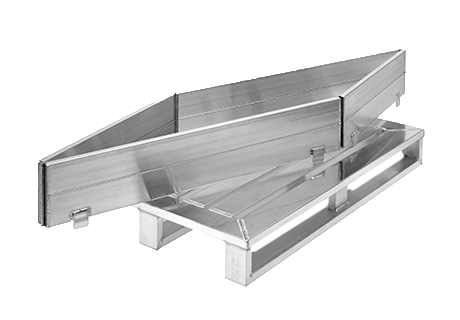 Aluminium pallkarm 1200x800x200 mm