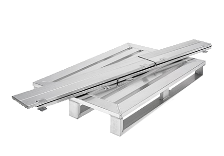 Aluminium pallkarm 1200x800x200 mm