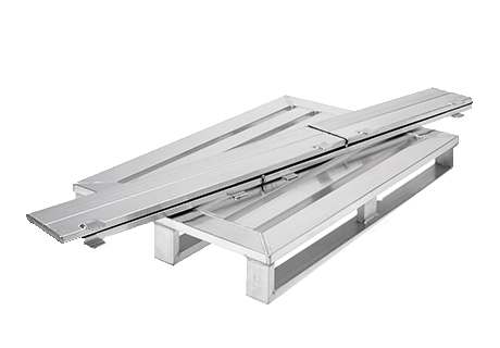 Aluminium pallkarm 1200x800x200 mm