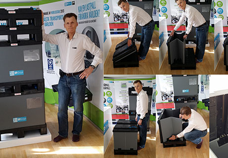 All In One Pall container 800x600x750 mm