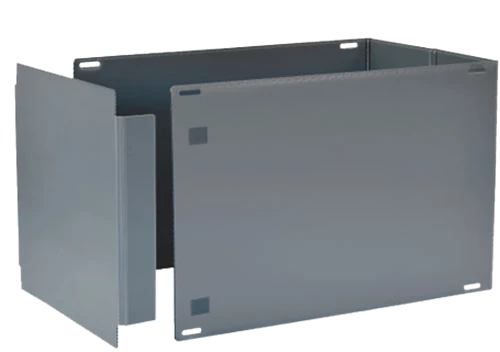Åpning kortside, front panel overlappet