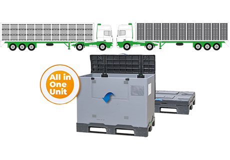All In One Pall container1200x800x950 mm
