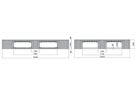 Plastpall IP-CR-3- 1200x1000