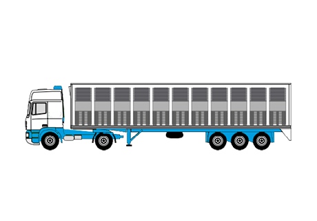 Pall container 1200x800x1200 mm System-1208