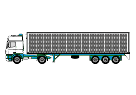 Pall container 1200x1000x990 mm System-1210KL