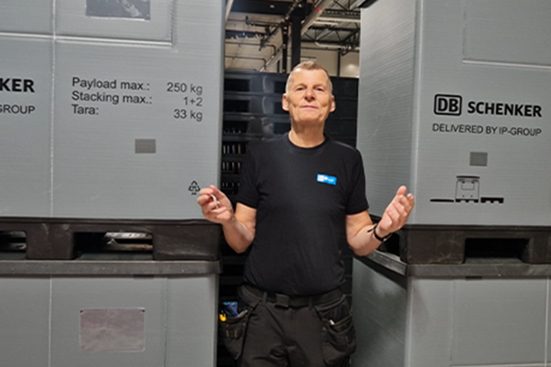 Schenker AS og IP-Group inngår pilotprosjekt